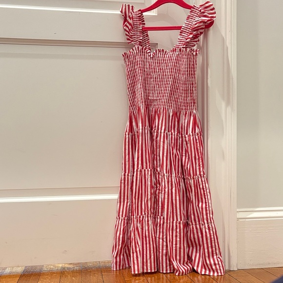 Kids hill house red stripped dress - Picture 4 of 4